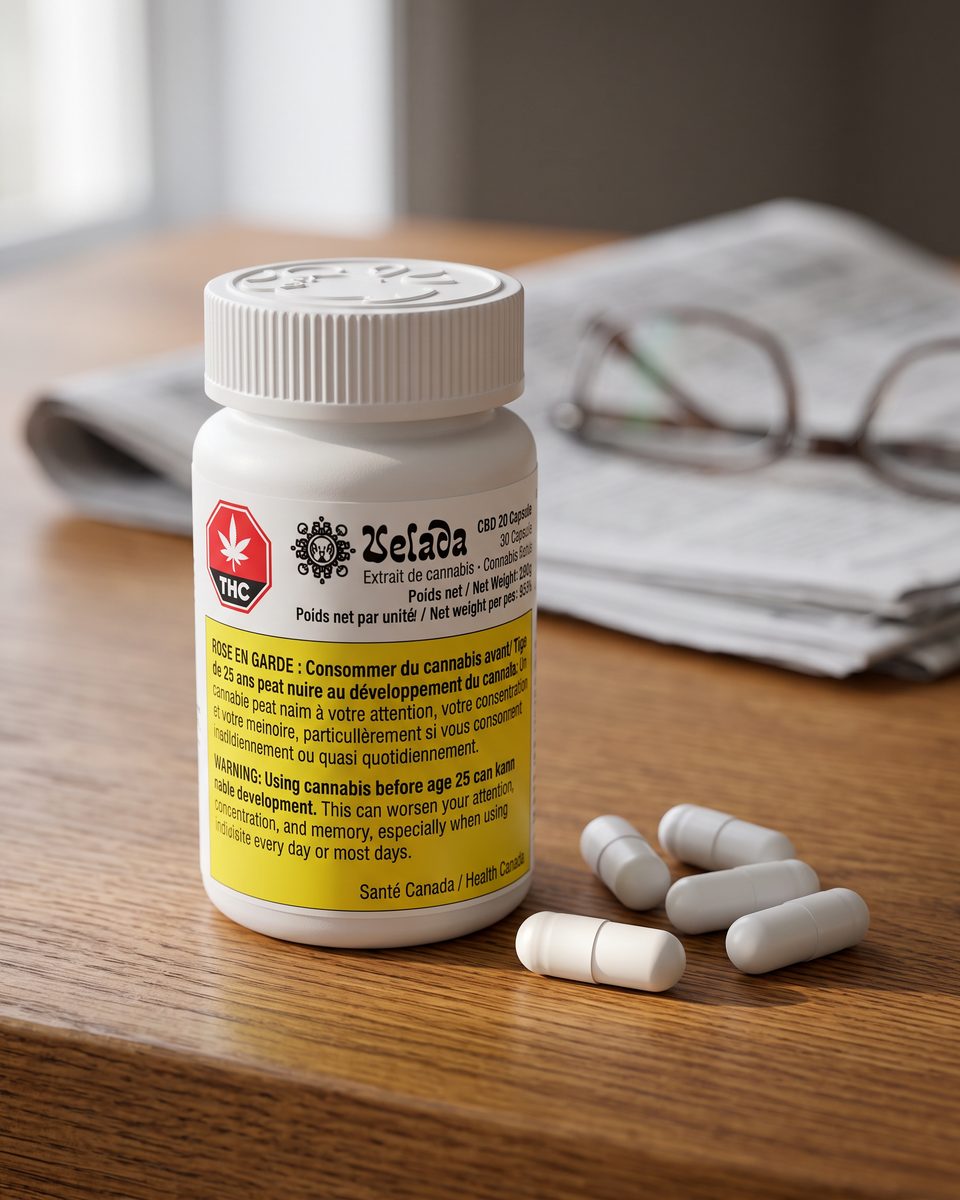 Velada CBD 100 capsules