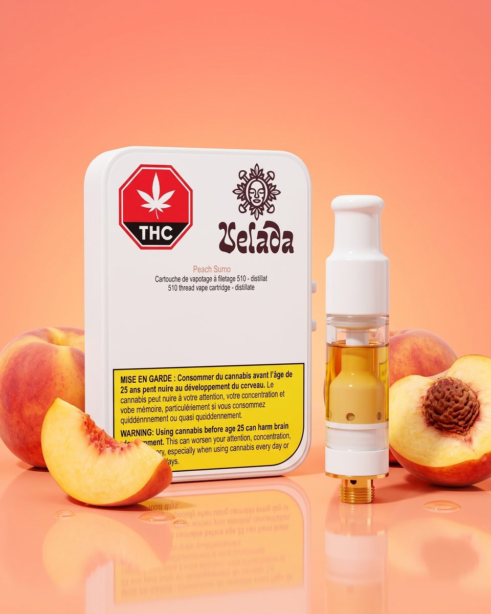 Velada Peach Sumo cartridge